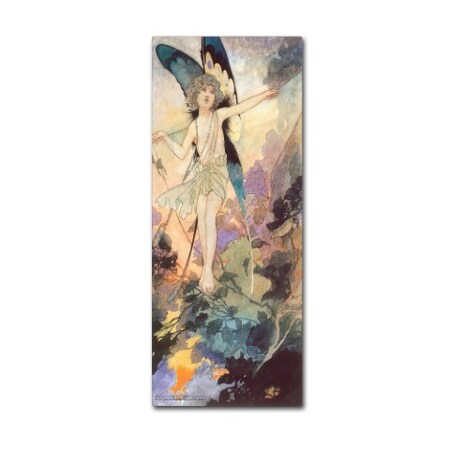 Vintage Apple Collection 'CA Fairy 25' Canvas Art,14x32